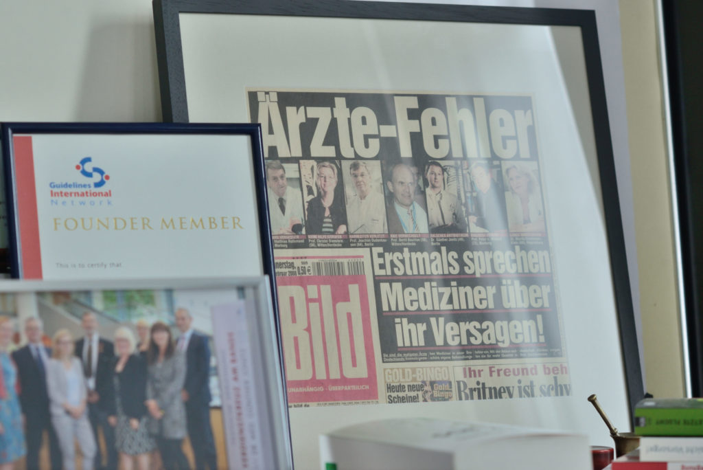 Foto der Bild-Titelseite zu Ärztefehlern.