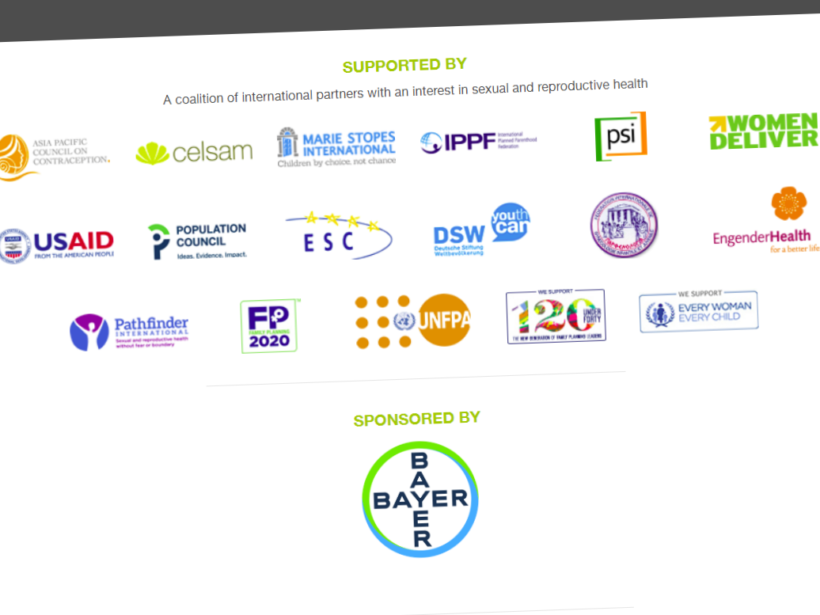 Screenshot der Logos der Unterstützerorganisationen