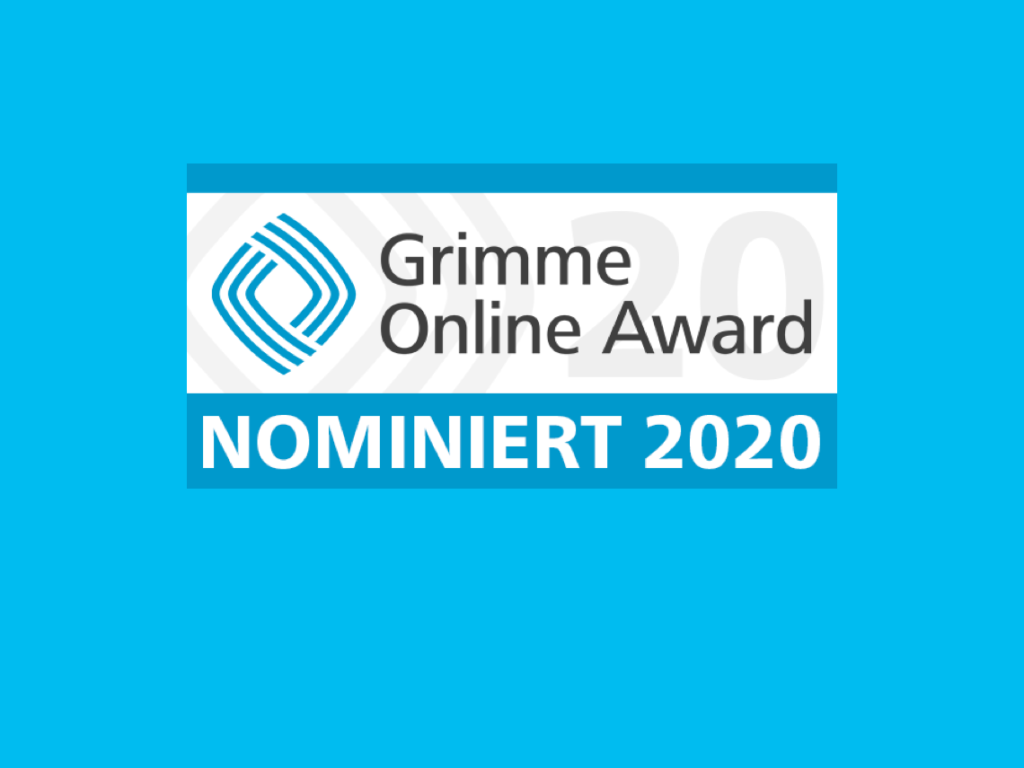 Grimme Online Award – Nominiert 2020