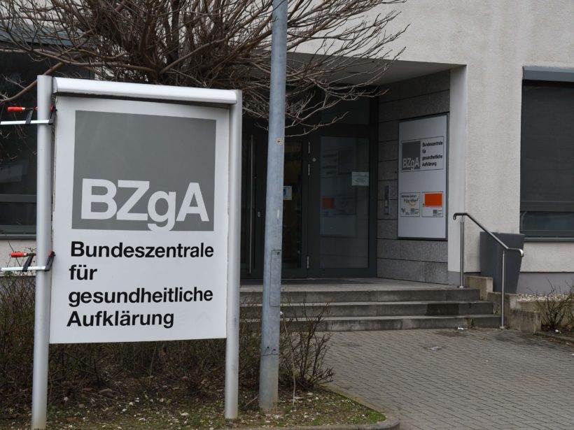 Eingang der BZgA