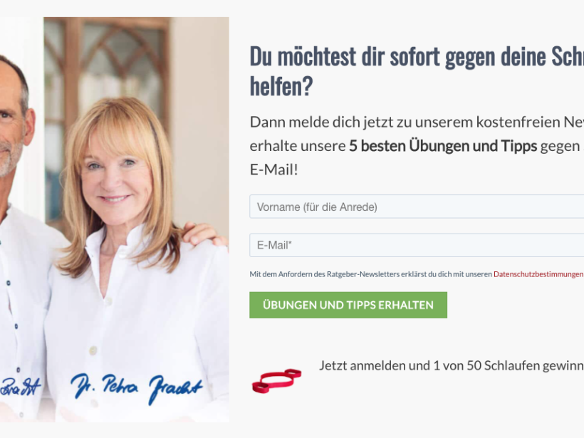 Liebscher und Bracht: Arthrose-Autoren erfolgreich abgemahnt. (Screenshot MedWatch)